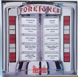 1982 RELEASE FOREIGNER-RECORDS GATEFOLD VINYL RECORD 80999-1 ATLANTIC RECORDS