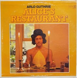 1968 REPRESS RELEASE ARLO GUTHRIE-ALICES RESTAURANRT VINYL RECORD RS 6267 REPRISE RECORDS.-