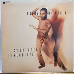 1986 RELEASE BOBBY MCFERRIN-SPONTANEOUS INVENTIONS VINYL RECORD BT-85110 BLUE NOTE RECORDS
