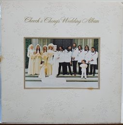 1978 REISSUE CHEECH AND CHONG'S WEDDING ALBUM GATEFOLD VINYL RECORD BSK 3253 WARNER BROTHERS RECORDS.