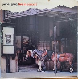 IST YEAR 1971 RELEASE THE JAMES GANG-LIVE IN CONCERT VINYL RECORD ABCX 733 ABC RECORDS