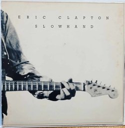 1ST YEAR 1977 RELEASE ERIC CLAPTON-SLOWHAND GATEFOLD VINYL RECORD RS-1-3030 RSO RECORDS.