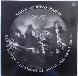 1981 ITALY RELEASE WORLD SAXOPHONE QUARTET W.S.Q. VINYL RECORD BSR 0046 BLACK SAINT RECORDS