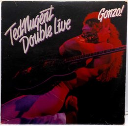 1ST YEAR RELEASE 1978 TED NUGENT-DOUBLE LIVE GONZO GATEFOLD 2X VINYL RECORD SET KE2 35069 RECORDS