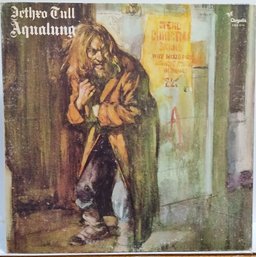 1973 REISSUE JETHRO TULL-AQUALUNG GATEFOLD VINYL RECORD CHR 1044 CHRYSALIS RECORDS