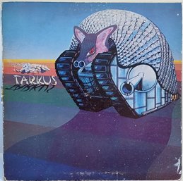 1ST YEAR 1972 RELEASE EMERSON, LAKE AND PALMER-TARKUS GATEFOLD VINYL RECORD SD 9900 COTILLION RECORDS