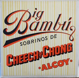 1978 REISSUE CHEECH AND CHONG-BIG BAMBU' GATEFOLD VINYL RECORD BSK 3251 WARNER BROTHERS RECORDS.