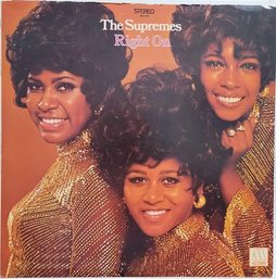 1ST YEAR OF ISSUE 1970 THE SUPREMES-RIGHT ON VINYL RECORD MS-705 MOTOWN RECORDS-READ DESCRIPTION