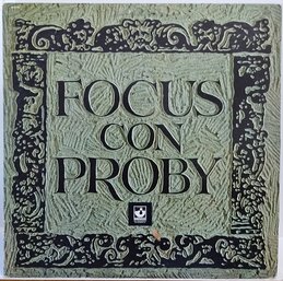 1ST YEAR 1978 RELEASE FOCUS-FOCUS CON PROBY VINYL RECORD ST-11721 HARVEST RECORDS.