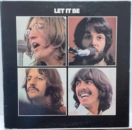1ST PRESSING 1970 RELEASE THE BEATLES-LET IT BE GATEFOLD VINYL RECORD AR 34001 APPLE RECORDS.