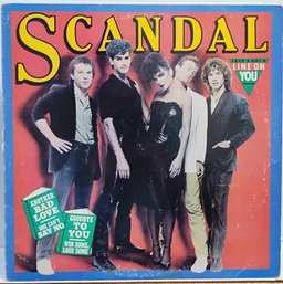 1ST YEAR 1982 SCANDAL SELF TITLED 12'' VINYL EP 5C 38194 COLUMBIA RECORDS