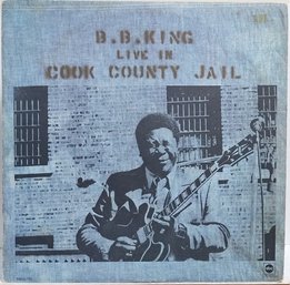 1971 RELEASE B.B. KING-LIVE IN COOK COUNTY JAIL VINYL RECORD ABCS 723 ABC RECORDS