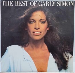 1984 REISSUE CARLY SIMON-THE BEST OF CARLEY SIMON VINYL RECORD 6E-109 ELEKTRA RECORDS.