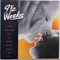 1986 RELEASE 9 1/2 WEEKS ORIGINAL MOTION PICTURE SOUNDTRACK VINYL RECORD SV-12470 CAPITOL RECORDS