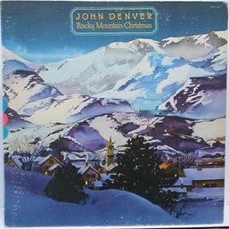 1ST YEAR RELEASE 1975 JOHN DENVER-ROCKY MOUNTAIN CHRISTMAS VINYL APL1-1201 RCA RECORDS