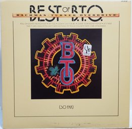 1976 RELEASE BACHMAN TURNER OVERDRIVE-BEST OF BTO (SO FAR) VINYL RECORD SRM 1-1101 MERCURY RECORDS