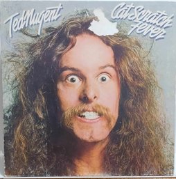 1978 RELEASE TED NUGENT-CAT SCRATCH FEVER VINYL RECORD JE 34700 EPIC RECORDS