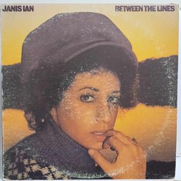 1ST YEAR 1975 JANIS IAN BETWEEN THE LINES VINYL RECORD PC 33394 COLUMBIA RECORDS