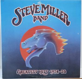 1ST YEAR 1978 RELEASE THE STEVE MILLER BAND GREATEST HITS 1974-78 VINYL RECORD SO 11872 CAPITOL RECORDS
