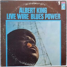 1ST YEAR RELEASE 1968 ALBERT KING LIVE WIRE-BLUES POWER VINYL RECORD STS-2003 STAX RECORDS