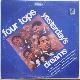 1ST YEAR OF ISSUE 1968 THE FOUR TOPS-YESTERDAY'S DREAMS VINYL RECORD MS 669 MOTOWN RECORDS.