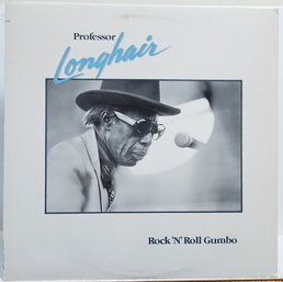 1987 REISSUE PROFESSOR LONGHAIR ROCK 'N' ROLL GUMBO VINYL RECORD DC-3006 DANCING CAT RECORDS
