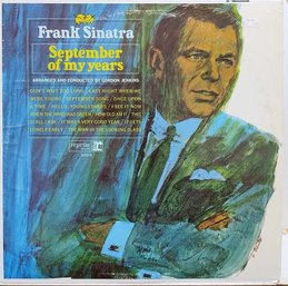 1ST YEAR 1965 RELEASE FRANK SINATRA-SEPTEMBER OF MY YEARS VINYL RECORD F 1014 REPRISE RECORDS.