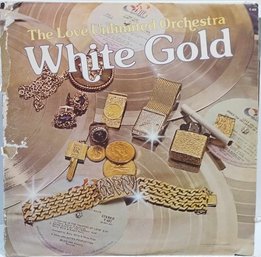 IST YEAR 1980 RELEASE THE LOVE UNLIMITED ORCHESTRA-WHITE GOLD VINYL RECORD T-458 20TH CENTURY RECORDS