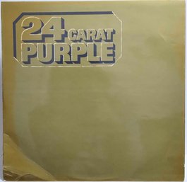IST YEAR UK IMPORT 1975 RELEASE DEEP PURPLE-24 CARAT PURPLECOMPILATION VINYL RECORD TPSM PURPLE RECORDS
