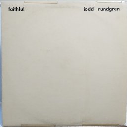 1978 RELEASE TODD RUNDGREN-FAITHFUL VINYL RECORD BR 6963 BEARSVILLE RECORDS