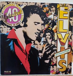 1978 UK IMPORT REISSUE ELVIS PRESLEY-ELVIS'S 40 GREATEST GATEFOLD 2X VINYL SET RECORD PL42691 RCA RECORDS