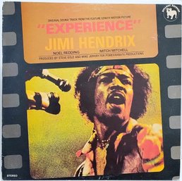 1979 UK REISSUE JIMI HENDRIX-ORIGINAL SOUND FROM THE MOTION PICTURE EXPERIENCE VINYL LP BDC 4002 BULLDOG REC'S