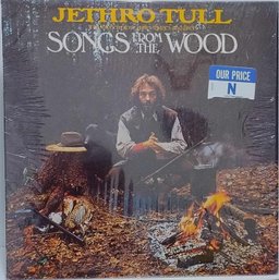 1ST YEAR RELEASE 1977 JETHRO TULL-SONGS FROM THE WOOD RECORD CHR 1132 RECORDS