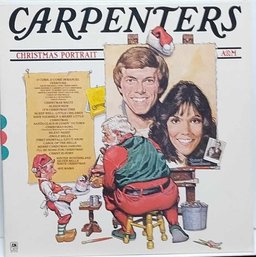 1ST YEAR 1978 RELEASE CARPENTER-CHRISTMAS PORTRAIT VINYL RECORD SP 4726 A&M RECORDS