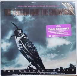 1985 RELEASE THE PAT METHENY GROUP-THE FALCON AND THHE SNOWMAN ORIGINAL MOTION PICTURE SOUNDTRACK VINYL RECORD