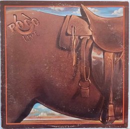 1ST YEAR 1978 REISSUE POCO LIVE VINYL RECORD PE 33336 EPIC RECORDS