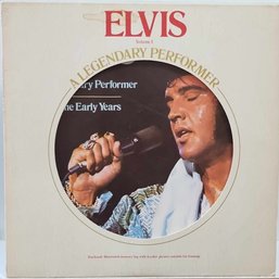 1ST YEAR RELEASE 1974 ELVIS-A LEGENDARY PERFORMER VOL. 1 VINYL RECORD CPL-1 0341 RCA RECORDS.