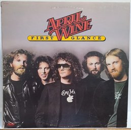 1ST YEAR 1978 RELEASE APRIL WINE-FIRST GLANCE VINYL RECORD SW 11852 CAPITOL RECORDS