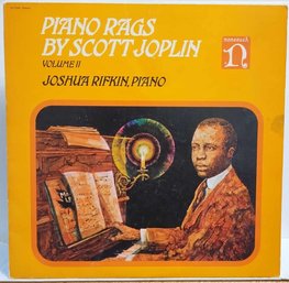 1972 RELEASE SCOTT JOPLIN, JOSHUA RIFKIN-PIANO RAGS BY SCOTT JOPLIN VOL. II VINYL RECORD-READ DESCRIPTION