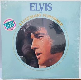 LATER 1980'S REISSUE ELVIS-A LEGENDARY PERFORMER VOL. 2 VINYL RECORD CPL-1 1349 RCA RECORDS.