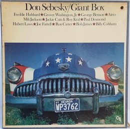 1ST YEAR 1971 RELEASE DON SEBESKY GIANT BOX 2X VINYL RECORD SET CTX 6031/32 CTI RECORDS