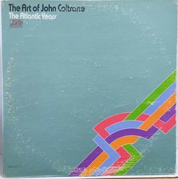 1ST YEAR 1973 RELEASE THE ART OF JOHN COLTERANE-THE ATLANTIC YEARS GATEFOLD 2X VINYL RECORD SET