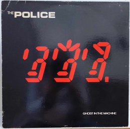 1981 RELEASE THE POLICE-GHOST IN THE MACHINE VINYL RECORDS SP-3730 A&M RECORDS