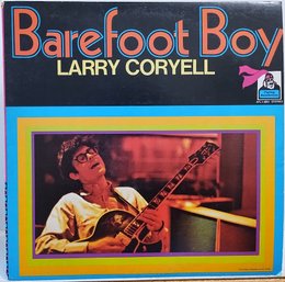 1980'S REISSUE LARRY CORYELL-BAREFOOT BOY VINYL RECORD AYL1 3961 FLYING DUTCHMAN RECORDS