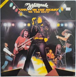 1980 FRANCE IMPORT WHITESNAKE-LIVE IN THE HEART OF THE CITY GATEFOLD 2X VINYL RECORD SET 67 637