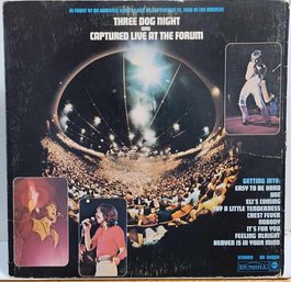 1969 RELEASE THREE DOG NIGHT-CAPTURED LIVE AT THE FORUM VINYL RECORD DS-50068 DUNHILL RECORDS-READ DESCRIPTION