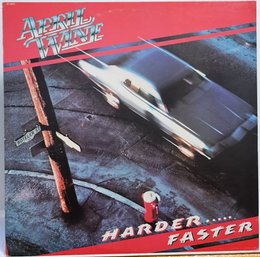 1979 RELEASE APRIL WINE-HARDER...FASTER VINYL RECORD ST 12013 CAPITOL RECORDS