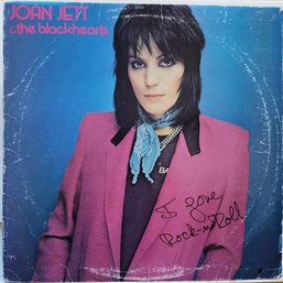 1981 RELEASE JOAN JETT AND THE BLACKHEARTS-I LOVE ROCK 'N ROLL VINYL RECORD NB1-33243 READ DESCRIPTION