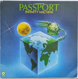 1ST YEAR 1976 RELEASE PASSPORT INFINITY MACHINE VINYL RECORD SD 36-132 ATCO RECORDS