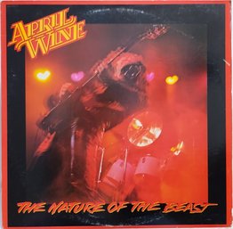 1981 RELEASE APRIL WINE-THE NATURE OF THE BEAST VINYL RECORD SOO 12125 CAPITOL RECORDS